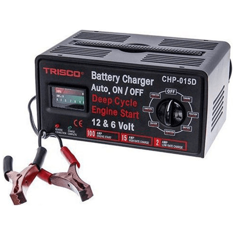 Trisco CHP-015D Car Battery Charger 15A 6/12V | Trisco by KHM Megatools Corp. Trisco CHP-015D Car Battery Charger 15A 6/12V | Trisco by KHM Megatools Corp.